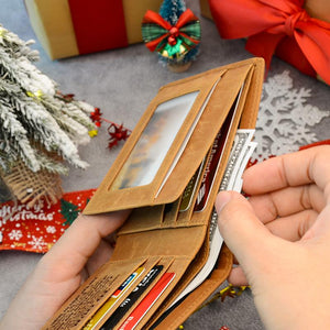 To Our Son - Genuine Premium Leather Card Wallet