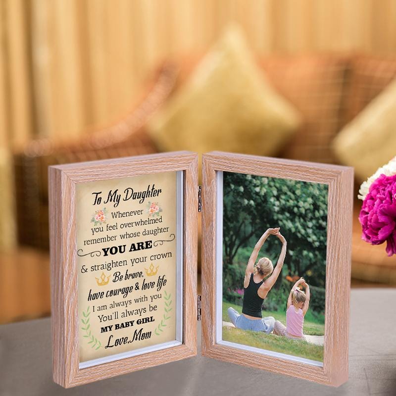 Mom To Daughter - Straighten Your Crown - Photo Frame