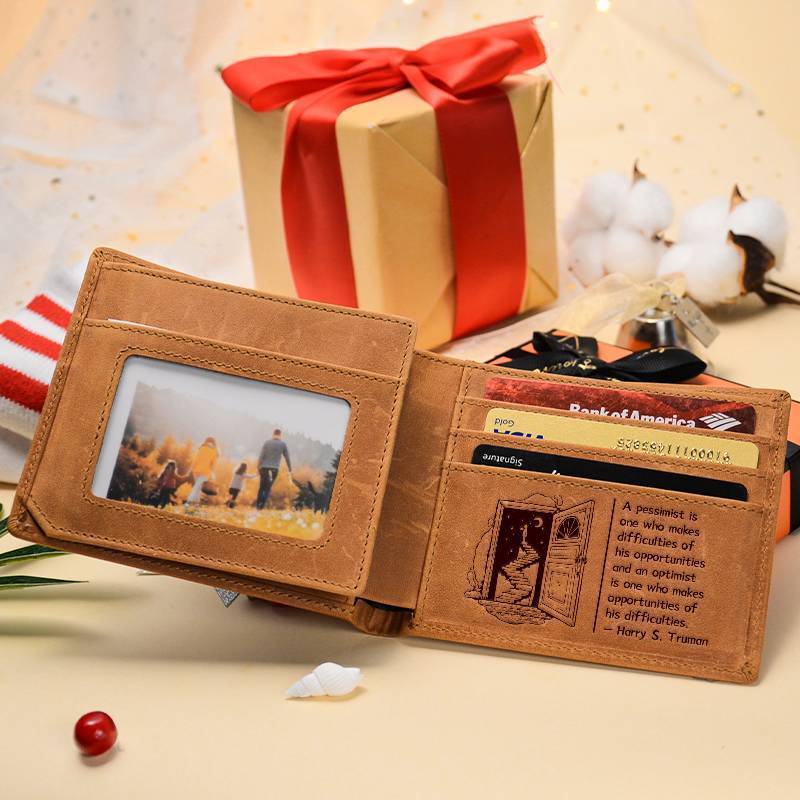 Harry S. Truman Motivational Quotes - Bifold Wallet