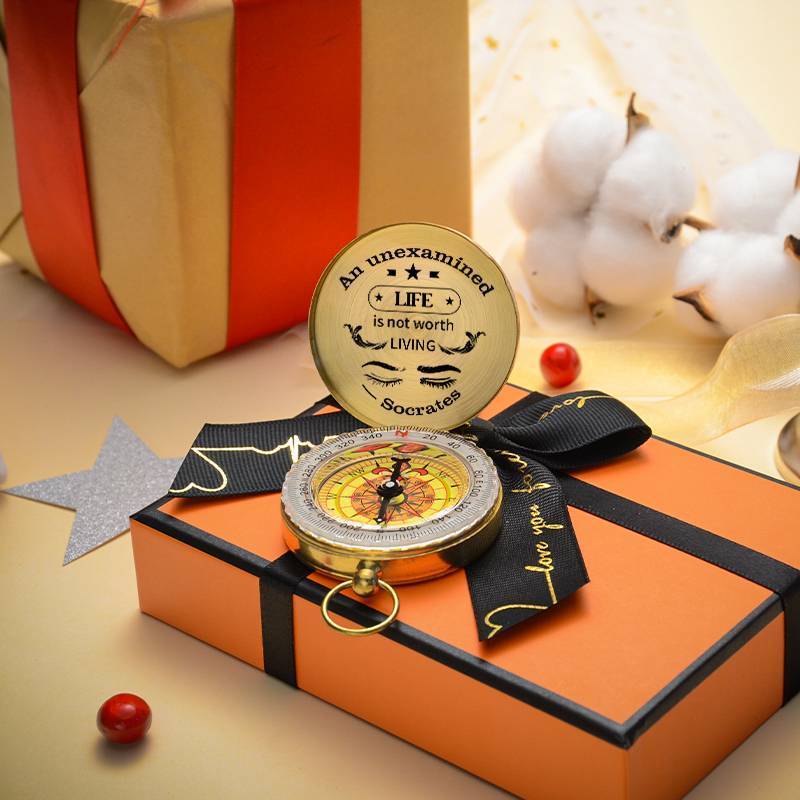 Socrates Motivational Quotes - Compass