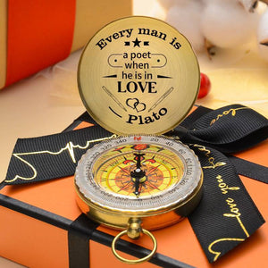 Plato Motivational Quotes - Compass