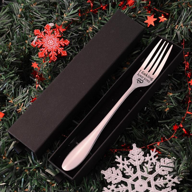 Engraved Fork - Best Gift for Husband Wife and Family