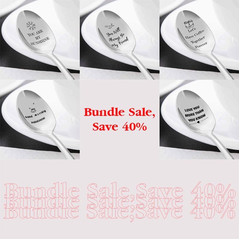 Engraved Coffee Spoon - Best Gift for Family and Friend