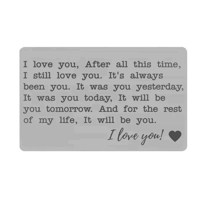 Dad Gifts from Daughter/Son, Wallet Card for My Daddy, Personalized Wedding Day Gift for Dad