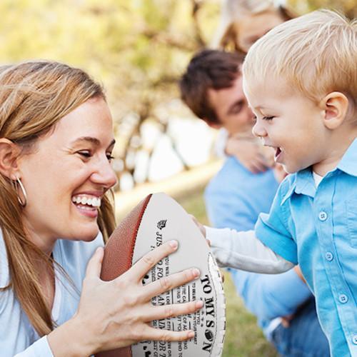 To My Grandson - Football- Never Lose