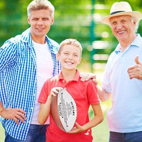 To My Grandson - Football- Never Lose