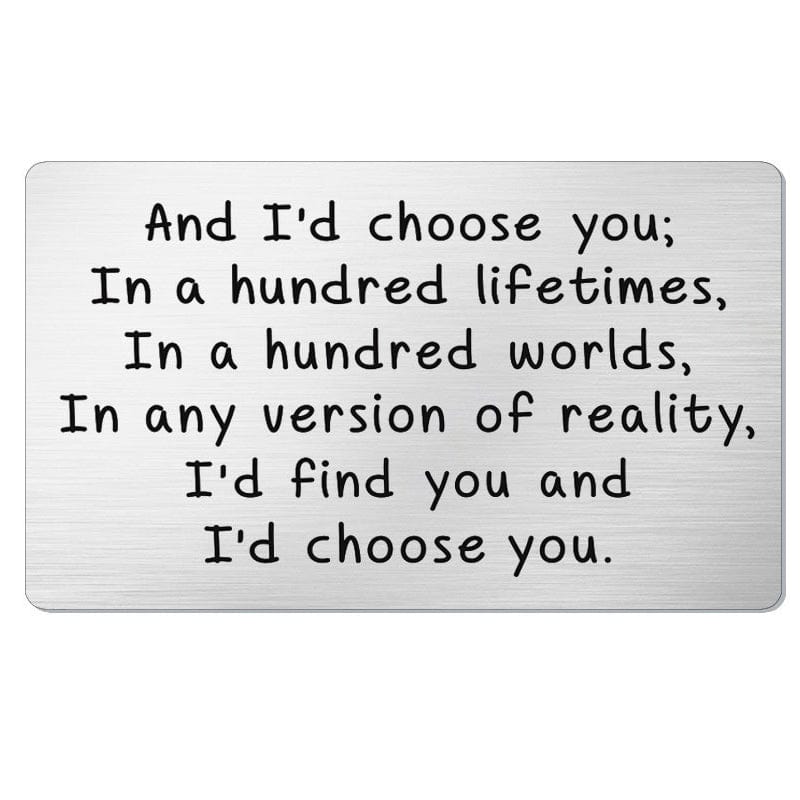 Dad Gifts from Daughter/Son, Wallet Card for My Daddy, Personalized Wedding Day Gift for Dad