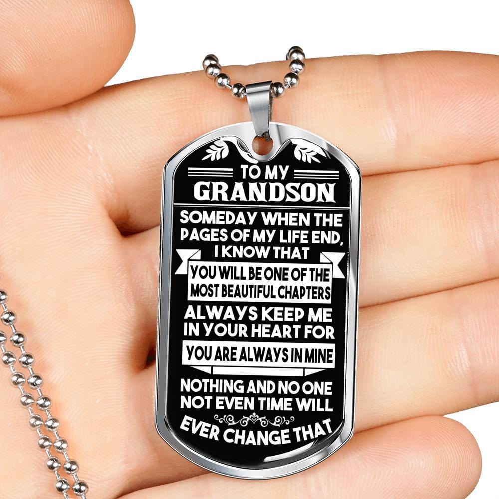 To My Grandson - Necklace-TEST 2025-7-19