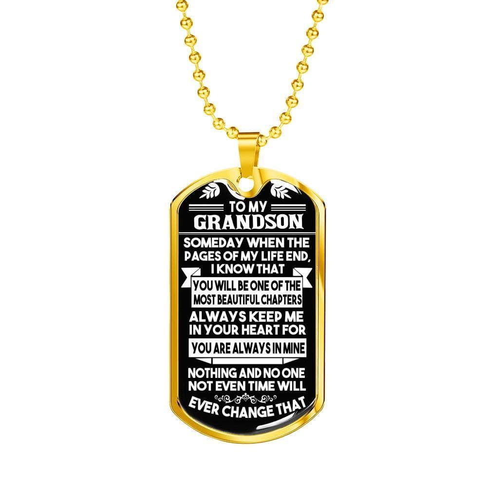 To My Grandson - Necklace-TEST 2025-7-19