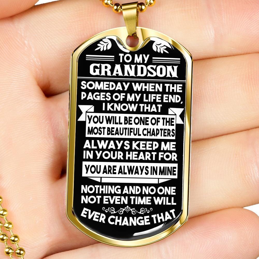 To My Grandson - Necklace-TEST 2025-7-19