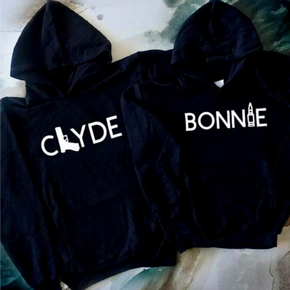 Bonnie & Clyde Hoodies