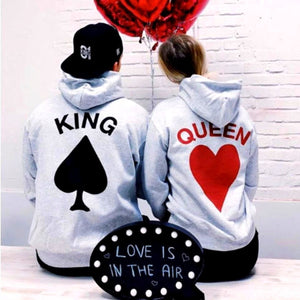 Card King & Queen Hoodies