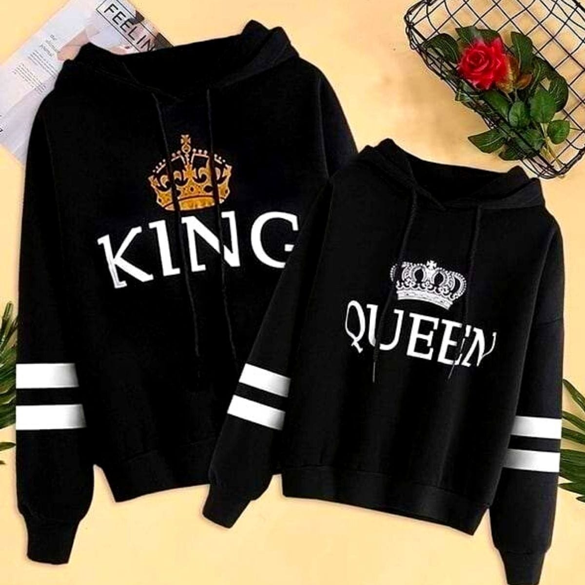 Noble King & Queen Hoodies