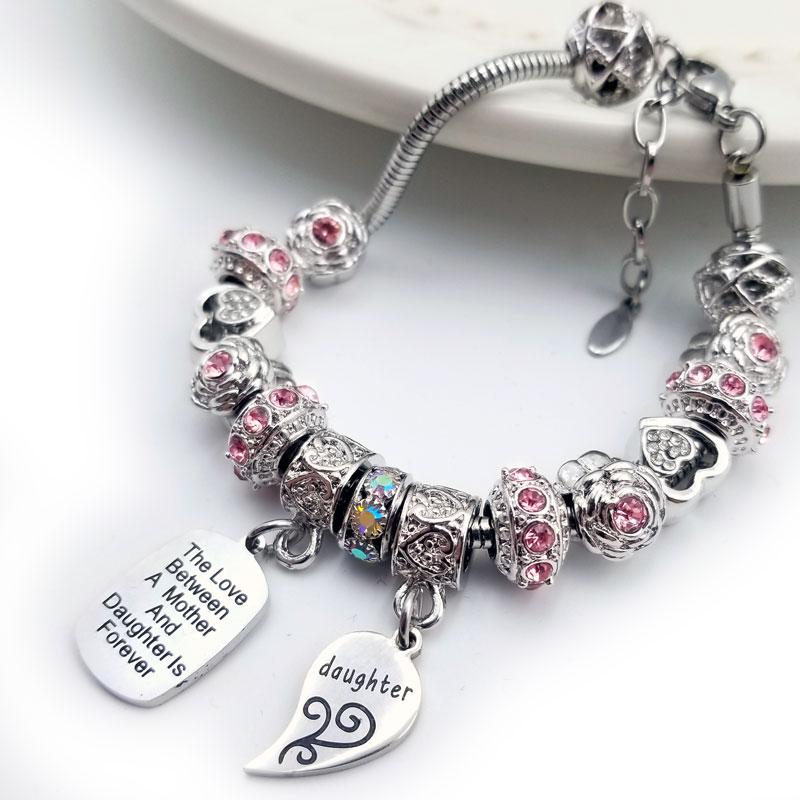 Mother Daughter Eternal Love Bracelets