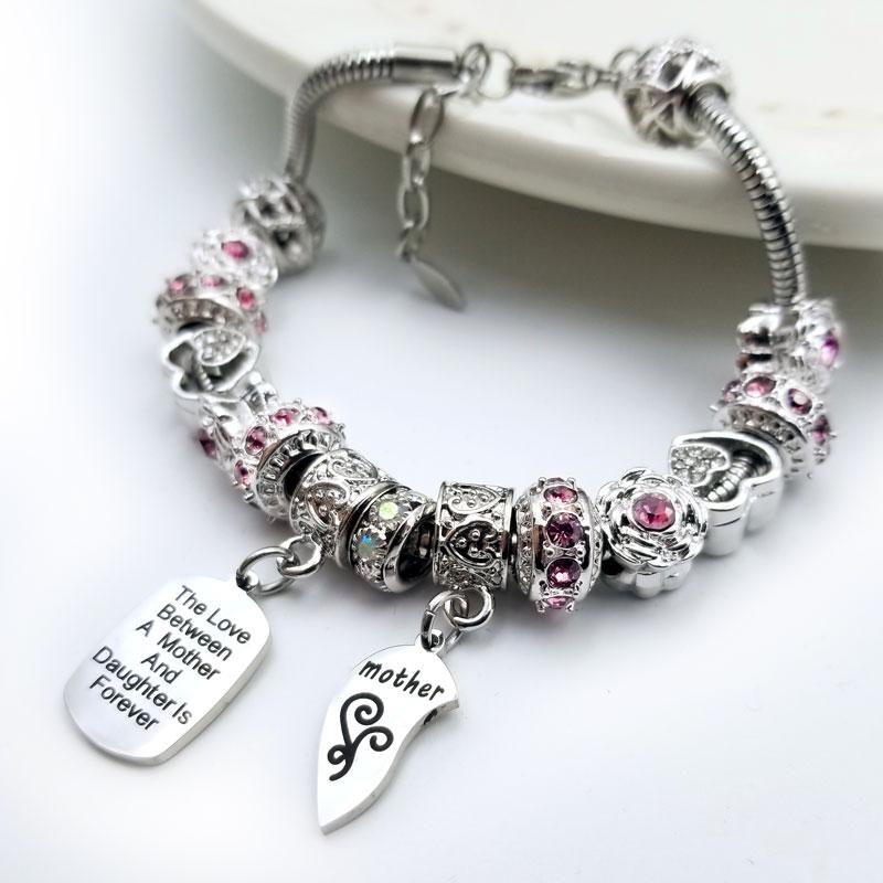 Mother Daughter Eternal Love Bracelets